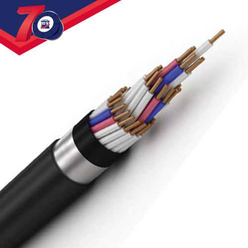 控制电缆：KVV 铜芯聚乙烯绝缘护套控制电缆